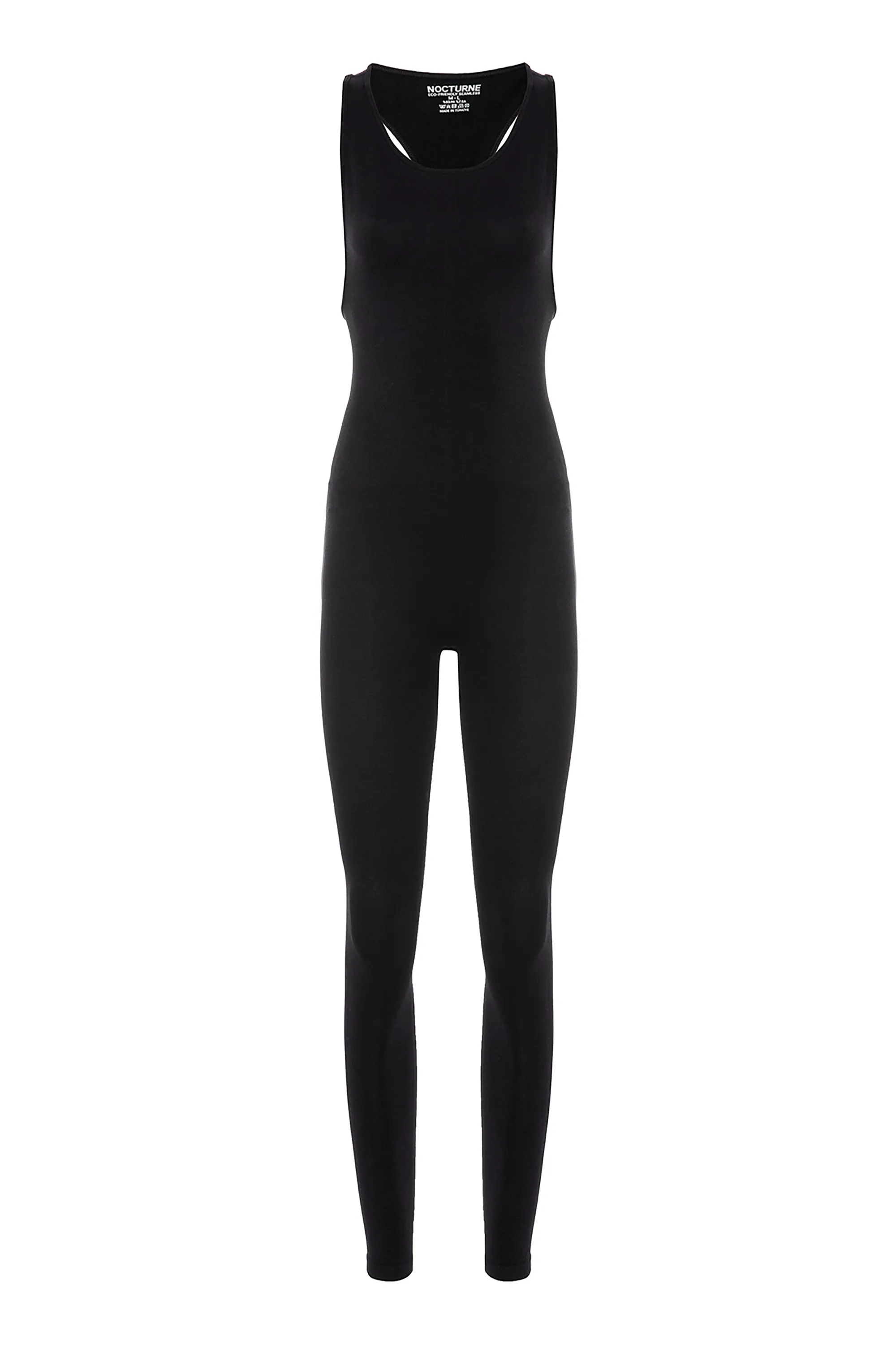 Ribbed Halter Neck Jumpsuit