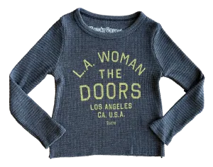 Rowdy Sprout Doors LA Woman LS Thermal Tee