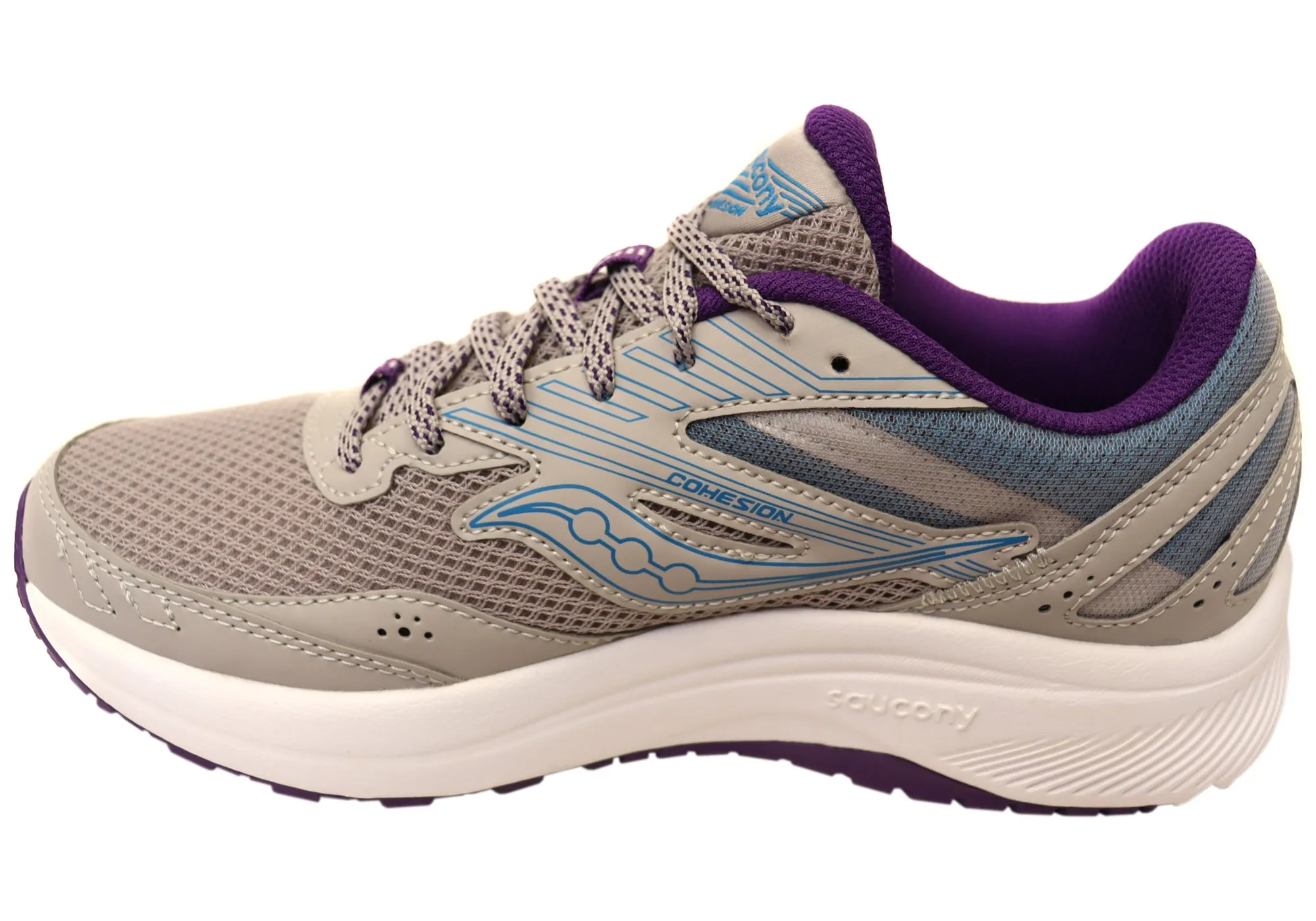 Saucony Womens Cohesion 15 Comfortable Athletic Shoes