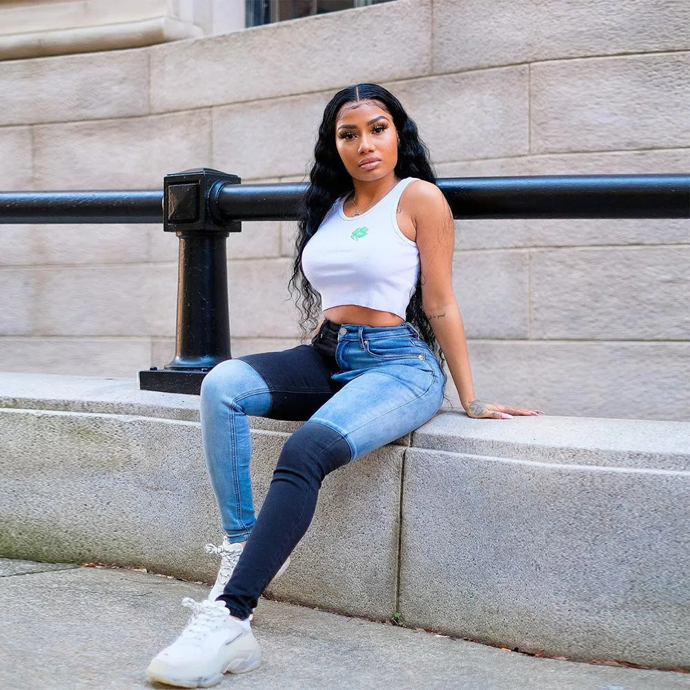 Sexy Stitched Skinny Jeans