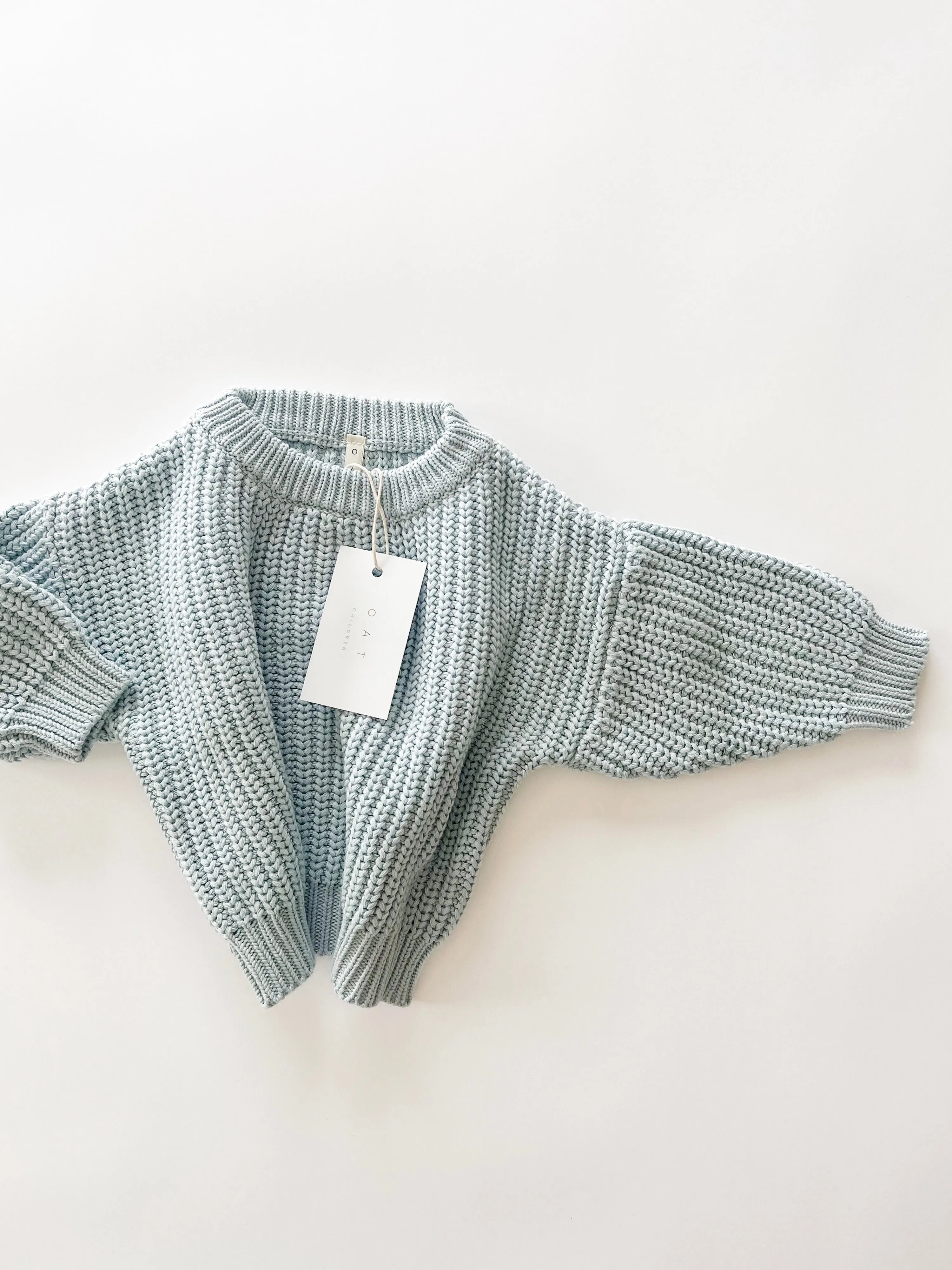‘Sky Blue’ Chunky Knit Sweater