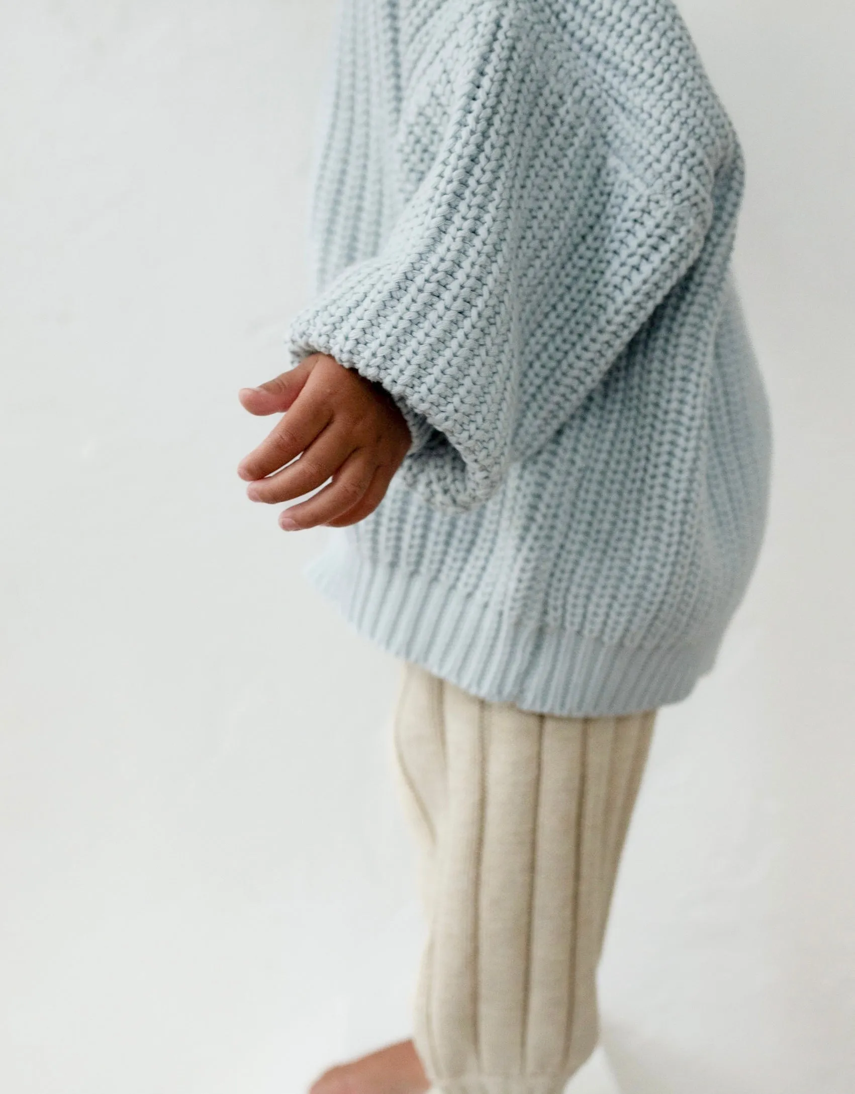 ‘Sky Blue’ Chunky Knit Sweater