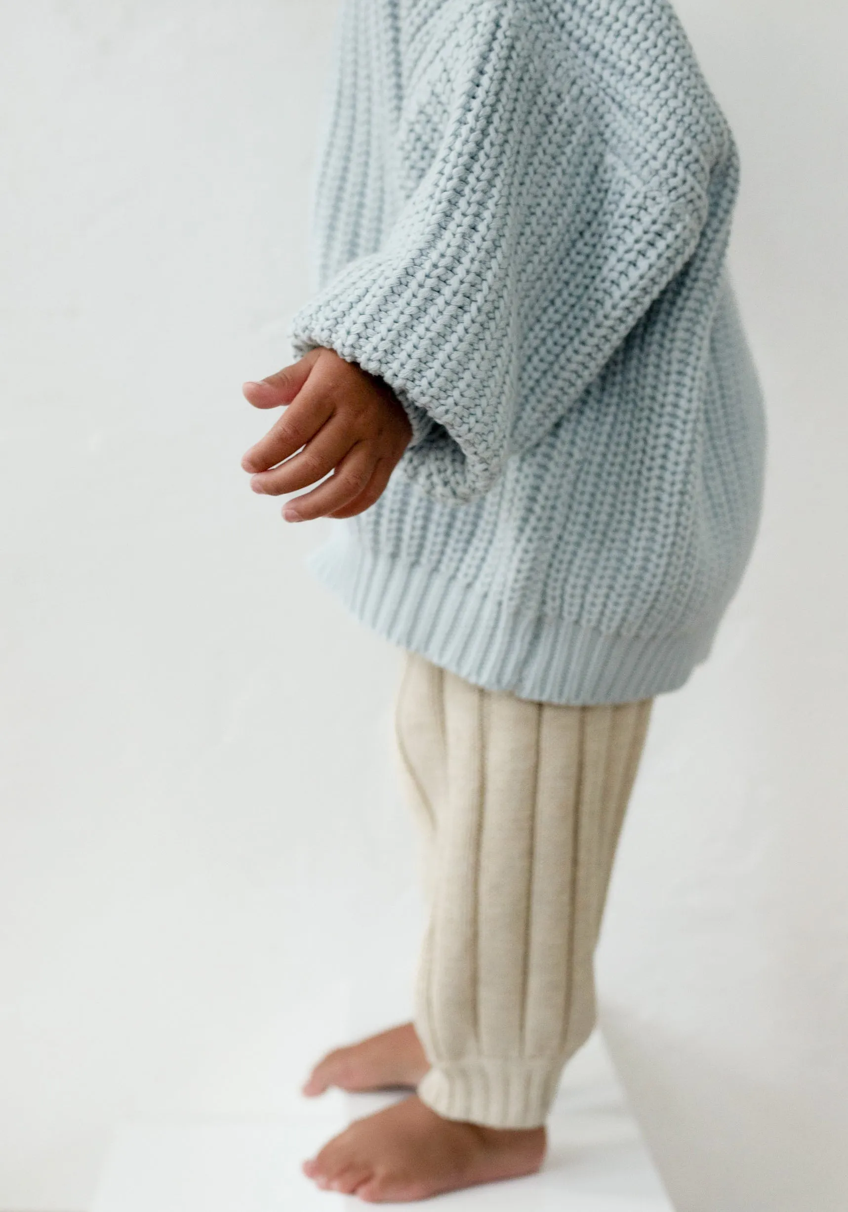 ‘Sky Blue’ Chunky Knit Sweater