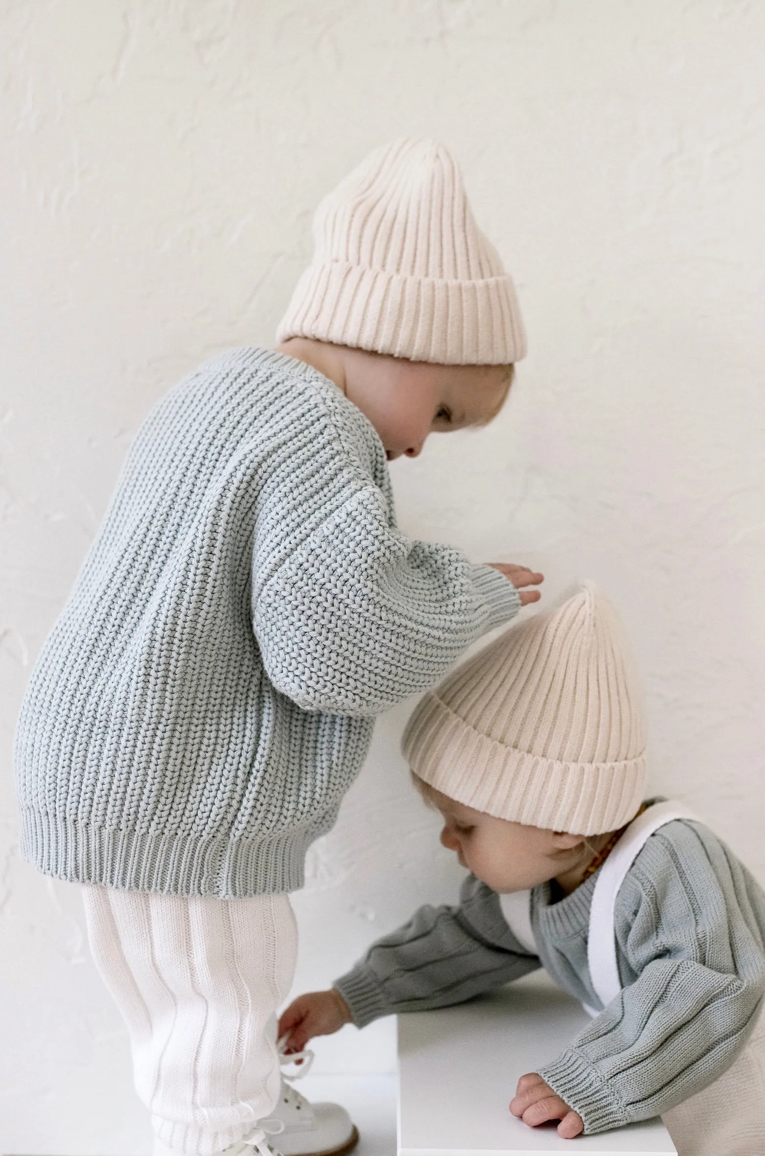 ‘Sky Blue’ Chunky Knit Sweater
