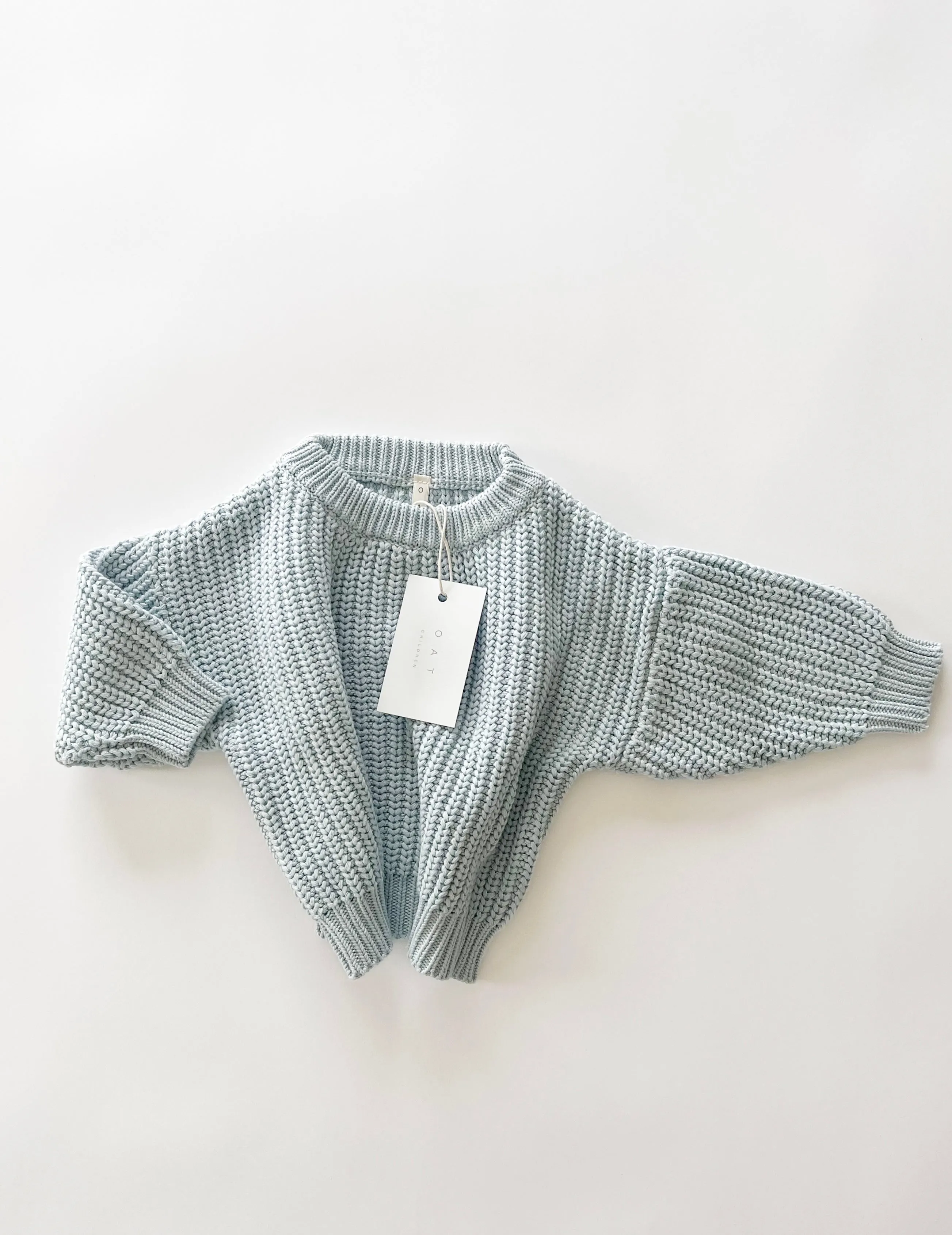 ‘Sky Blue’ Chunky Knit Sweater