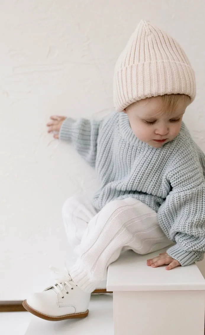 ‘Sky Blue’ Chunky Knit Sweater