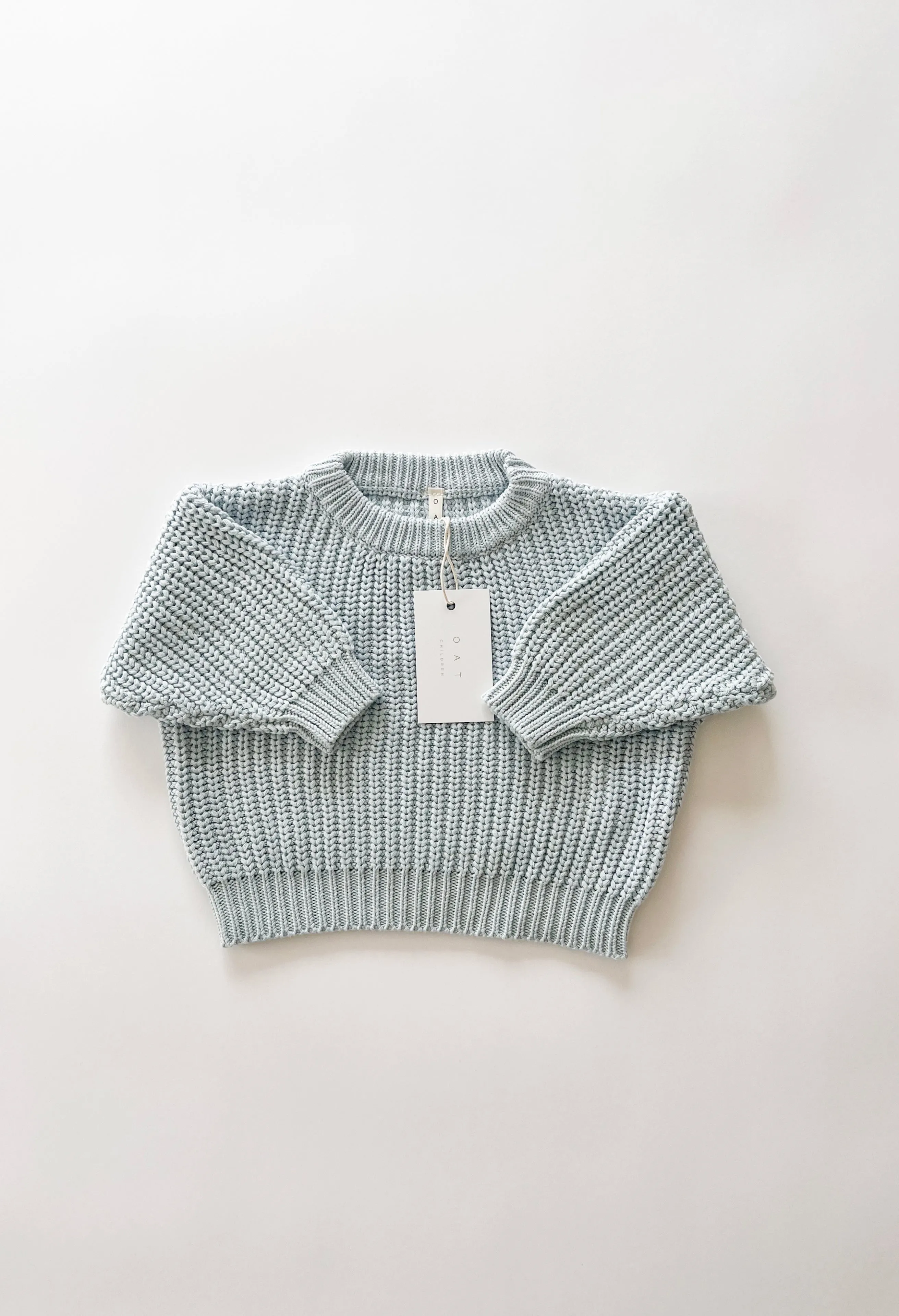 ‘Sky Blue’ Chunky Knit Sweater