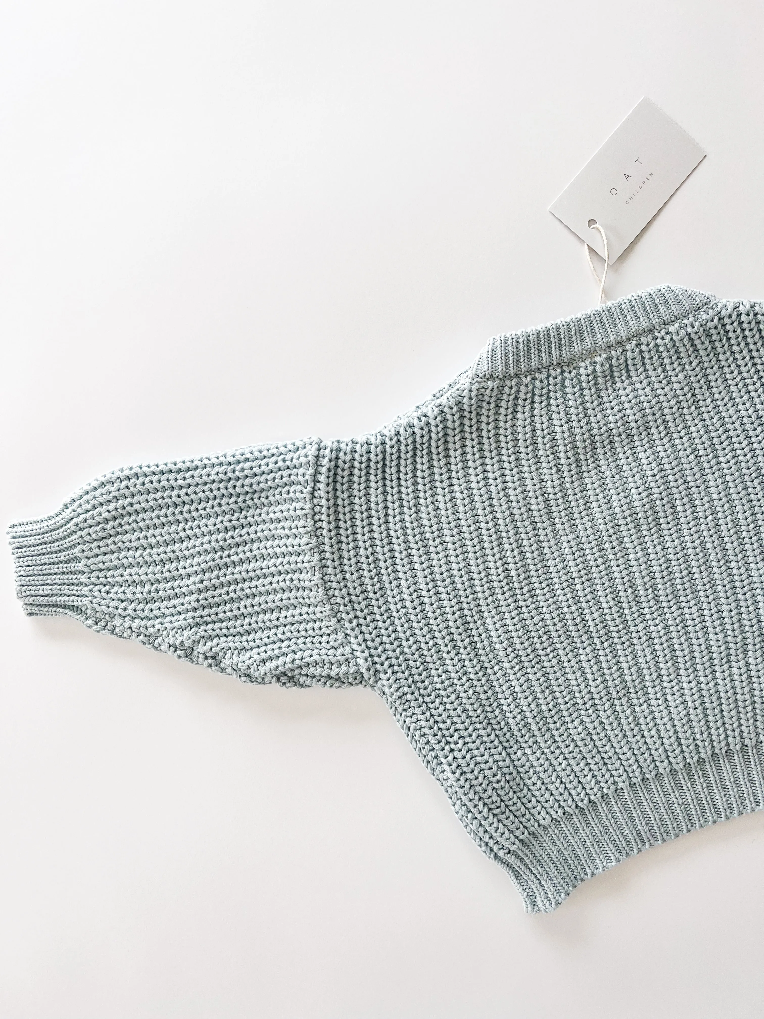 ‘Sky Blue’ Chunky Knit Sweater