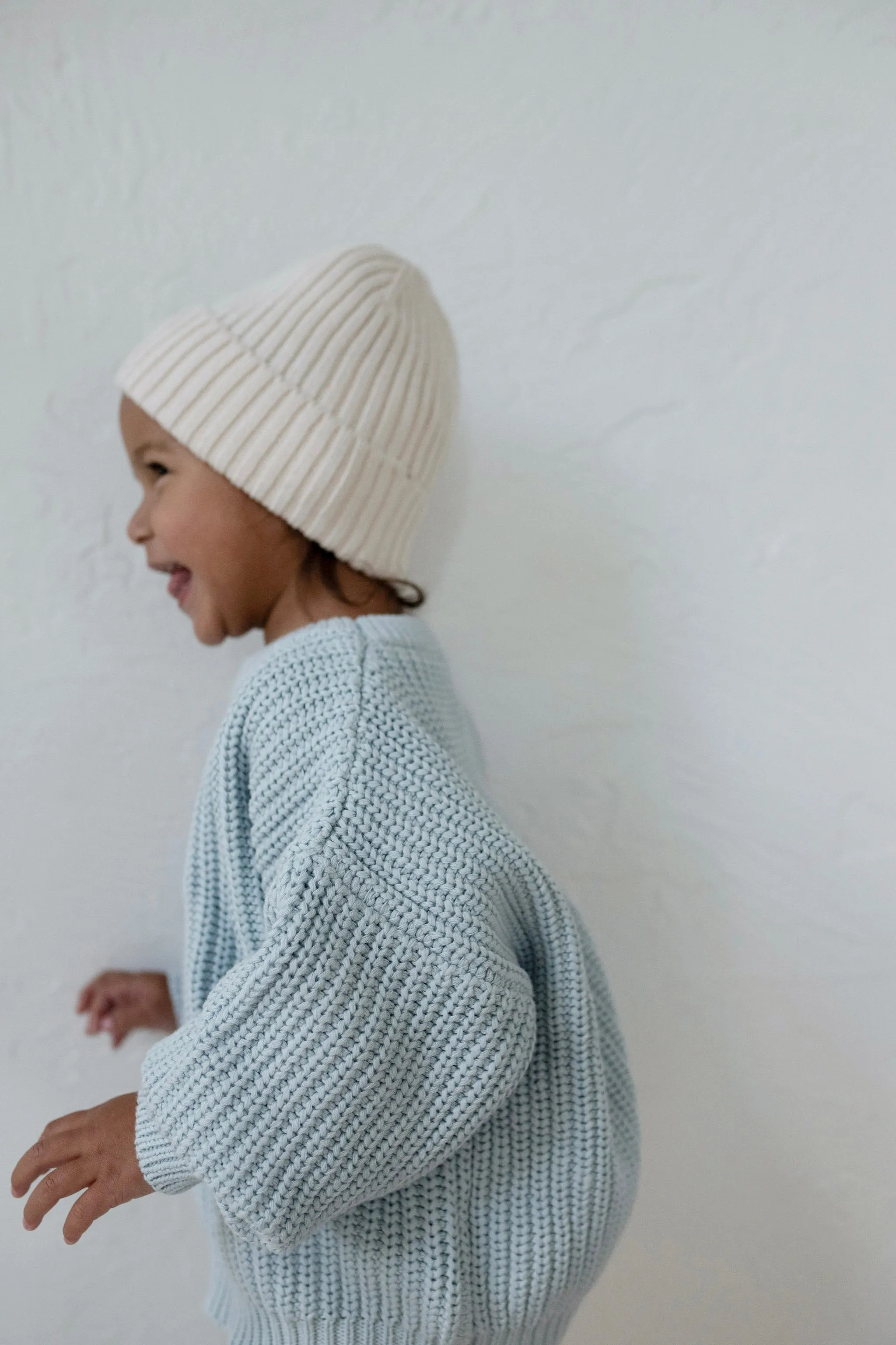 ‘Sky Blue’ Chunky Knit Sweater