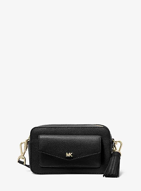 Small Pebbled Leather Camera Bag