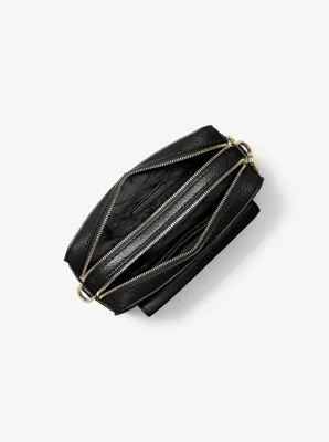 Small Pebbled Leather Camera Bag