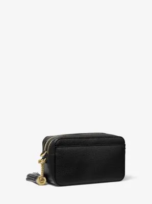 Small Pebbled Leather Camera Bag