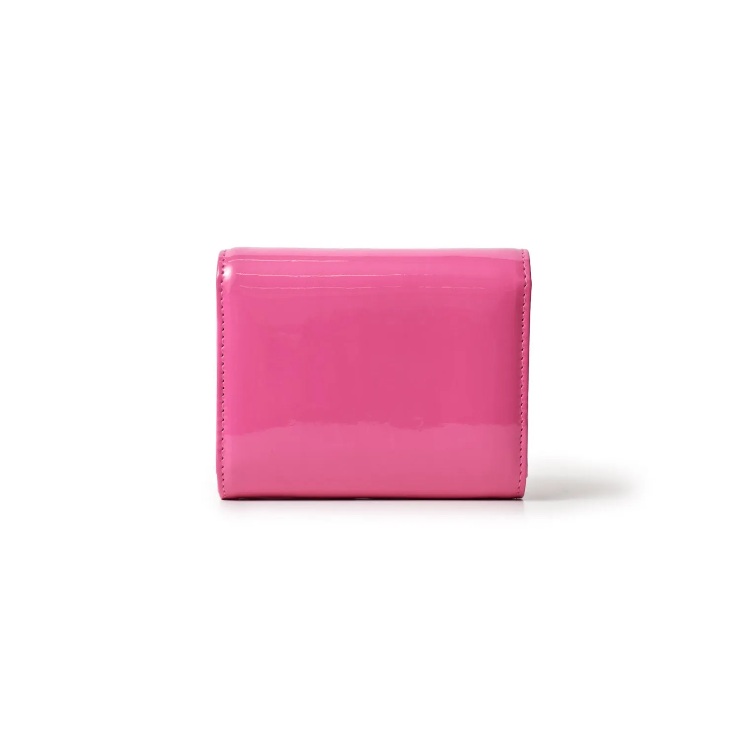 STANDARD GOLD COMPACT WOC - MIRROR HOT PINK
