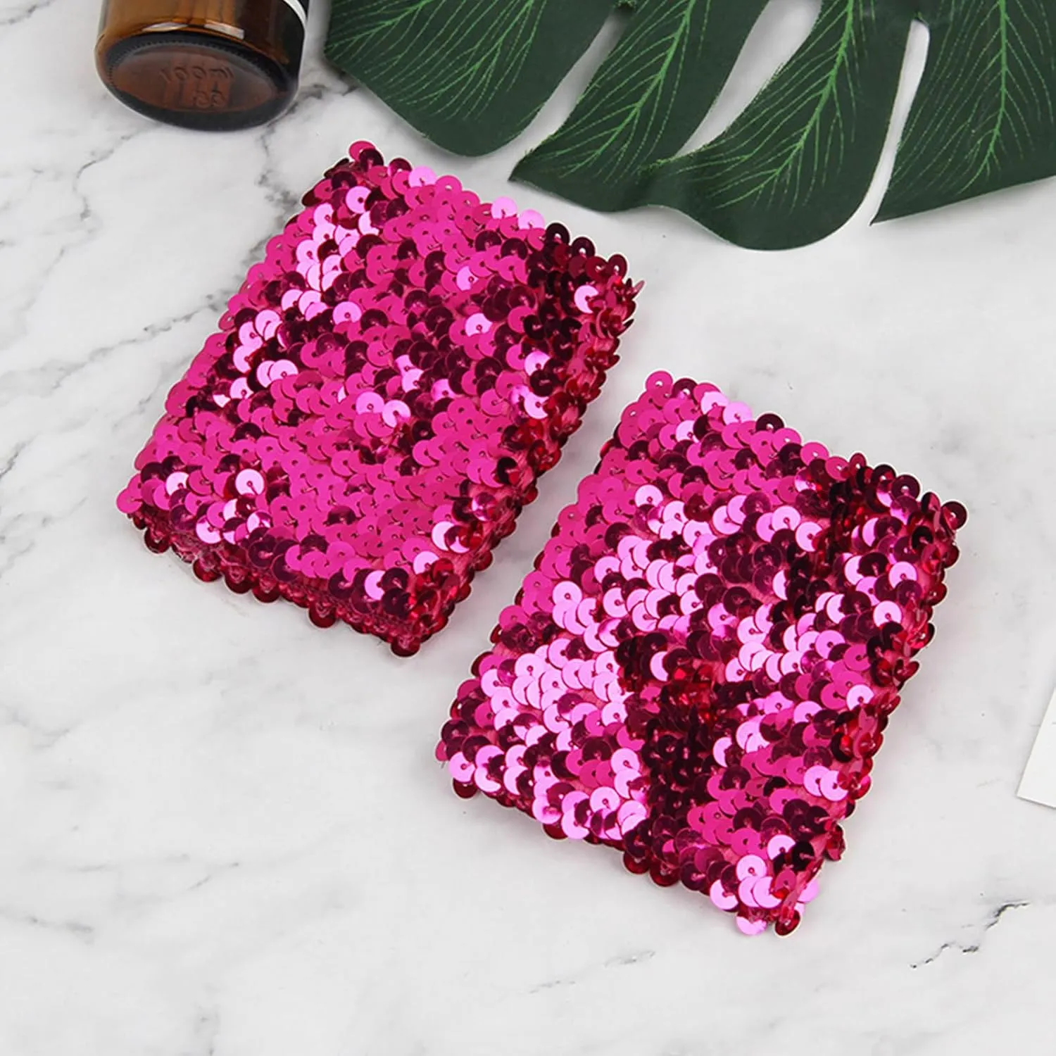 Stylish Stretchy Elastic Arm Sleeves Sequins for Party Costume Women's Cuffs Arm Sleeve with Stunning Sequins