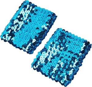 Stylish Stretchy Elastic Arm Sleeves Sequins for Party Costume Women's Cuffs Arm Sleeve with Stunning Sequins