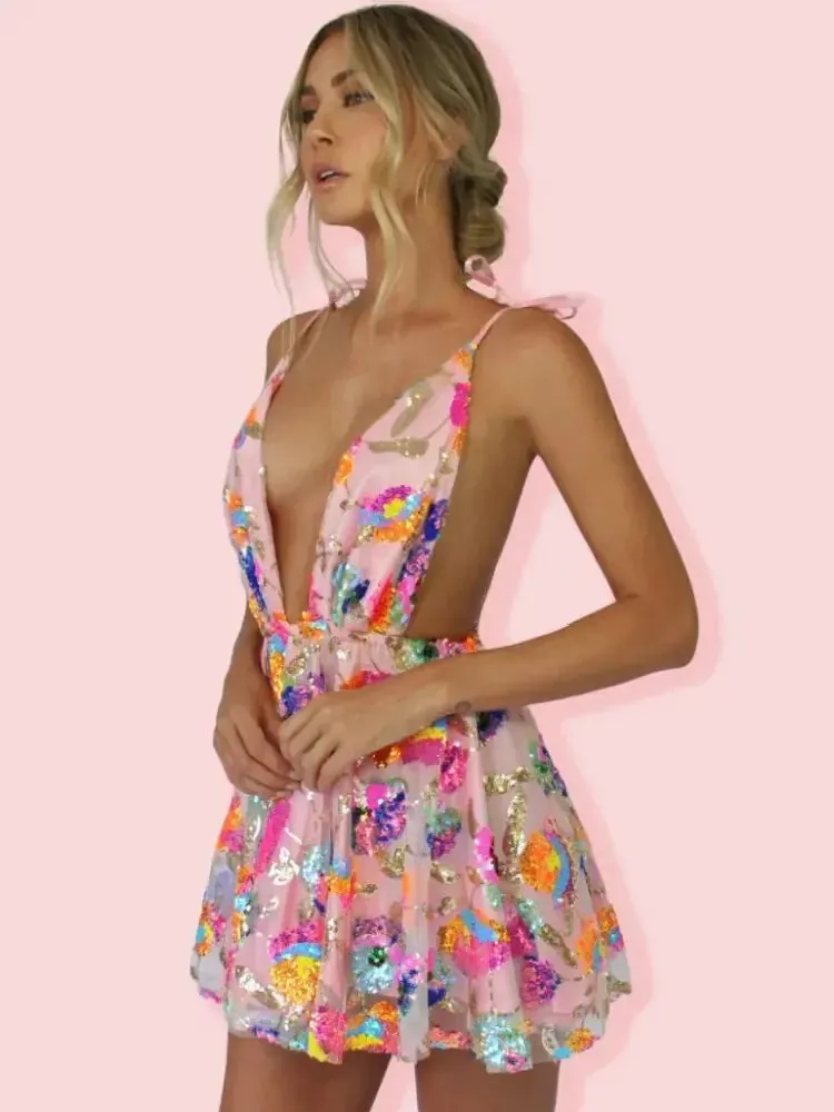 Summer Sequin Dress