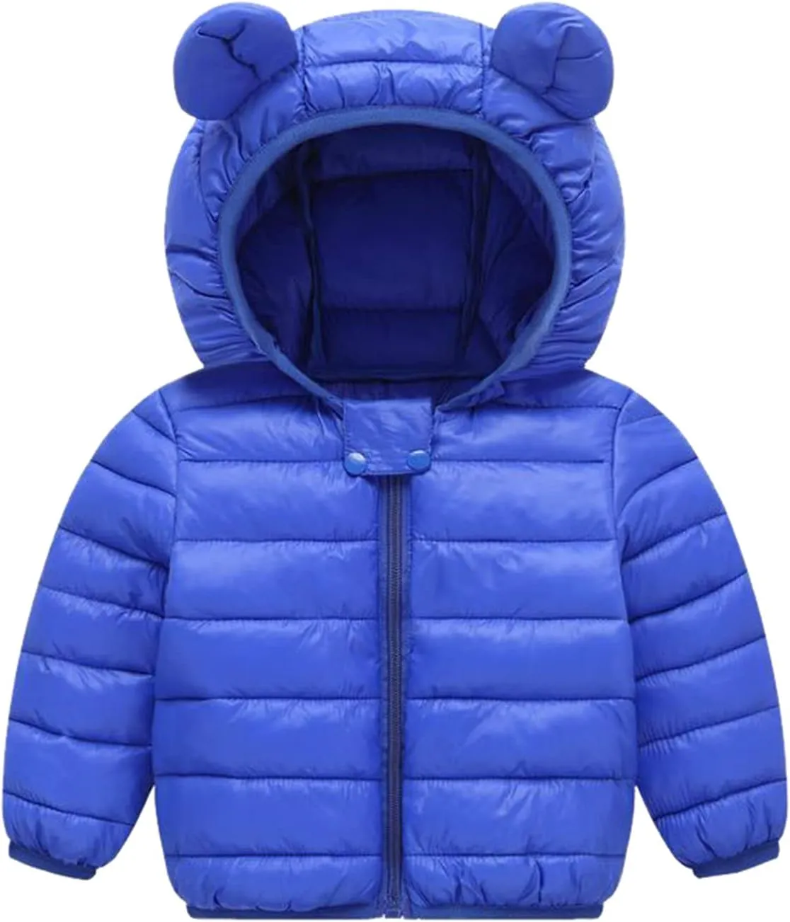 Toddler Kids Baby Boy Girl Winter Hooded 3D Ear Winter Coats Ears Hoods Padded Puffer Jacket Parka