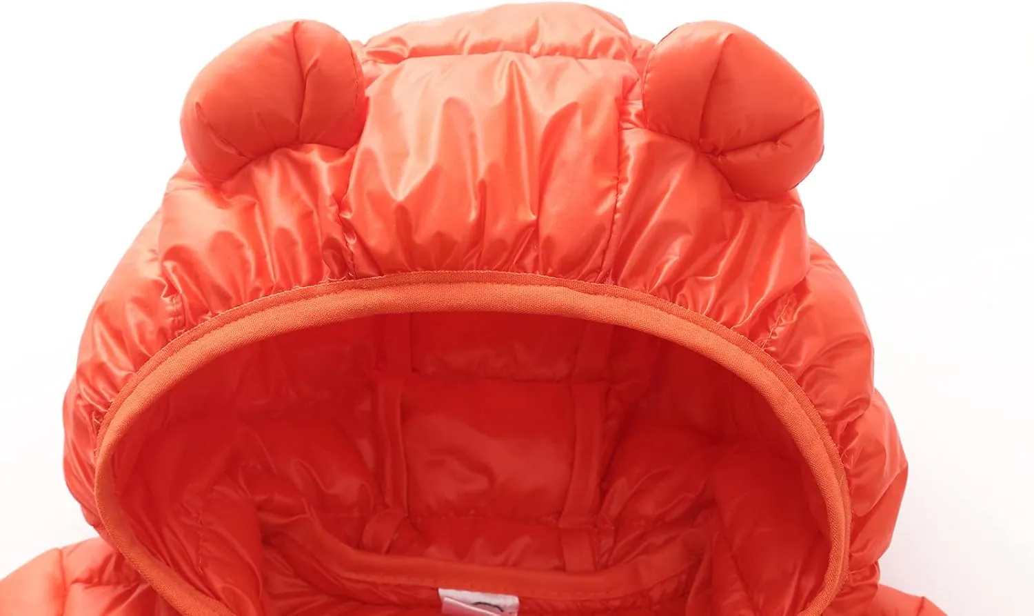 Toddler Kids Baby Boy Girl Winter Hooded 3D Ear Winter Coats Ears Hoods Padded Puffer Jacket Parka