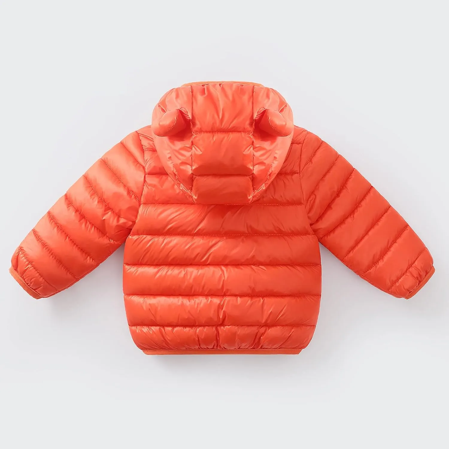 Toddler Kids Baby Boy Girl Winter Hooded 3D Ear Winter Coats Ears Hoods Padded Puffer Jacket Parka