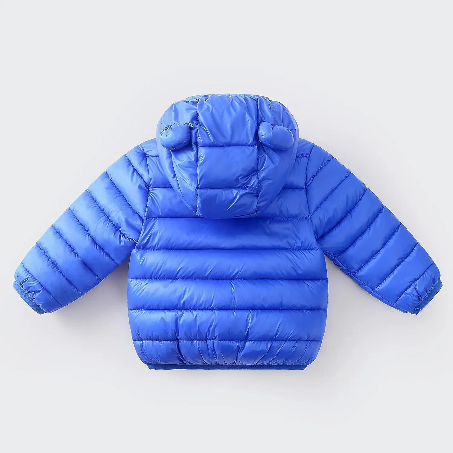 Toddler Kids Baby Boy Girl Winter Hooded 3D Ear Winter Coats Ears Hoods Padded Puffer Jacket Parka