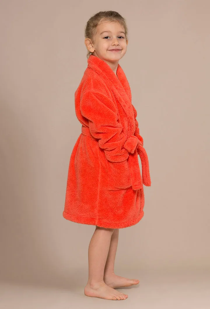 Velvety Soft Fleece Coral Robes for Boys