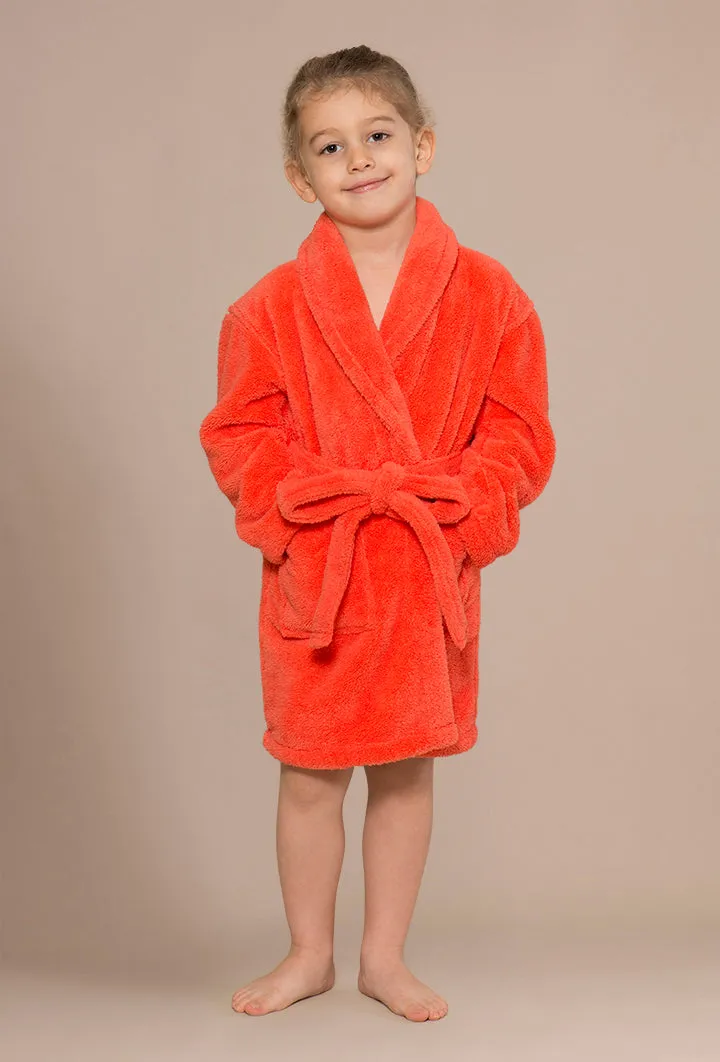 Velvety Soft Fleece Coral Robes for Boys