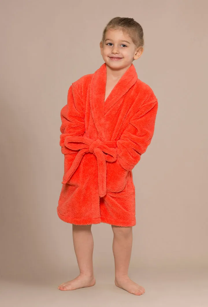 Velvety Soft Fleece Coral Robes for Boys