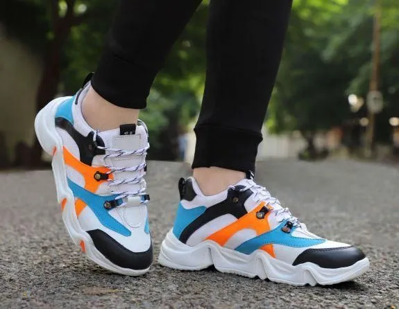 Win9 Men Black Casual Lace up Comfortable Sports Shoes