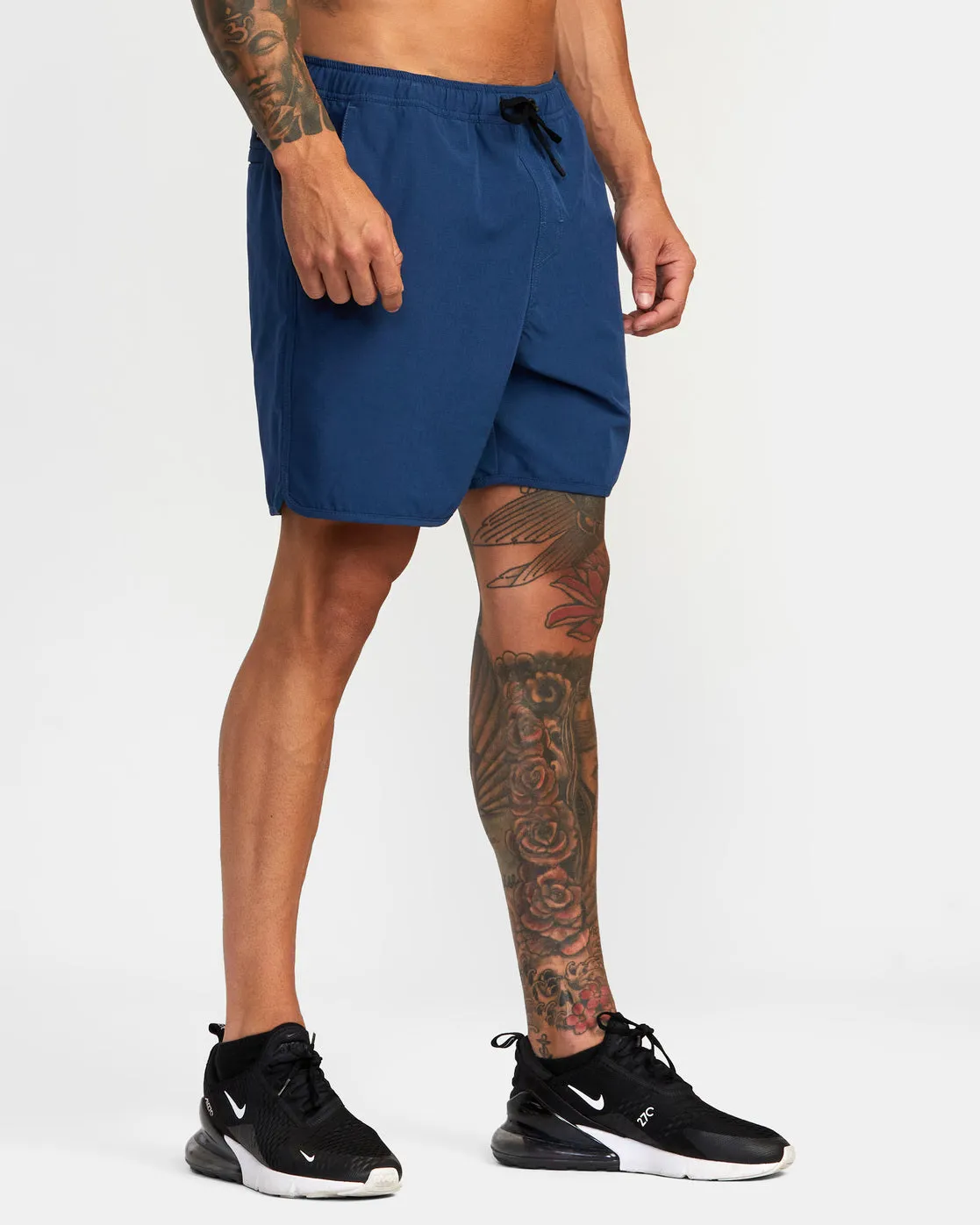 Yogger Hybrid 17" Athletic Shorts - Army Blue