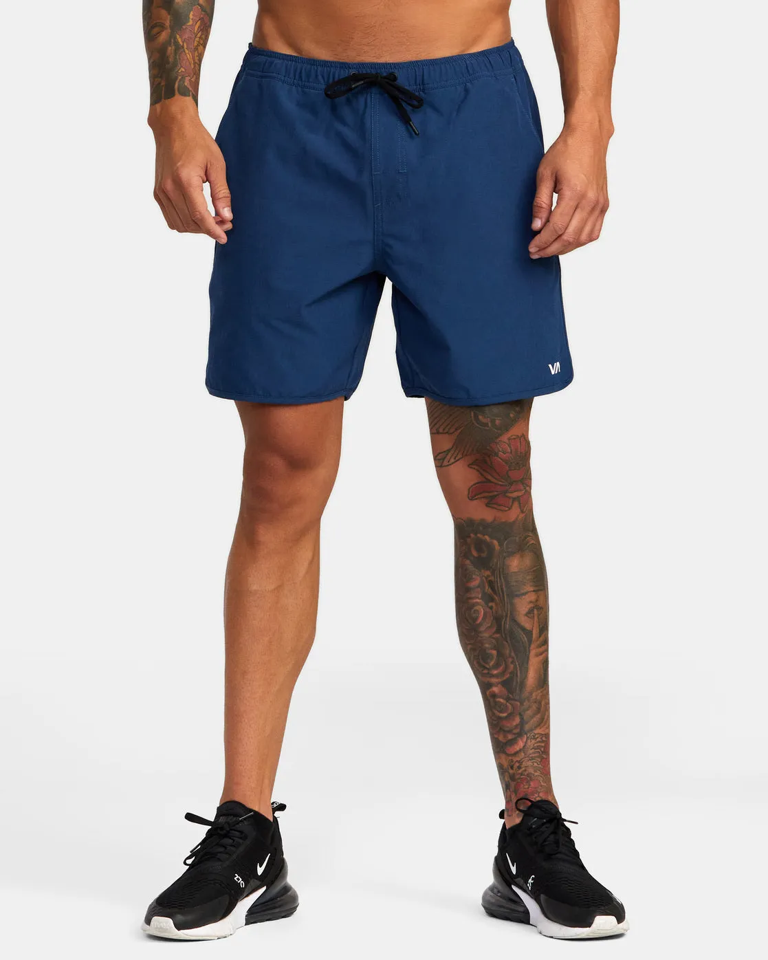Yogger Hybrid 17" Athletic Shorts - Army Blue