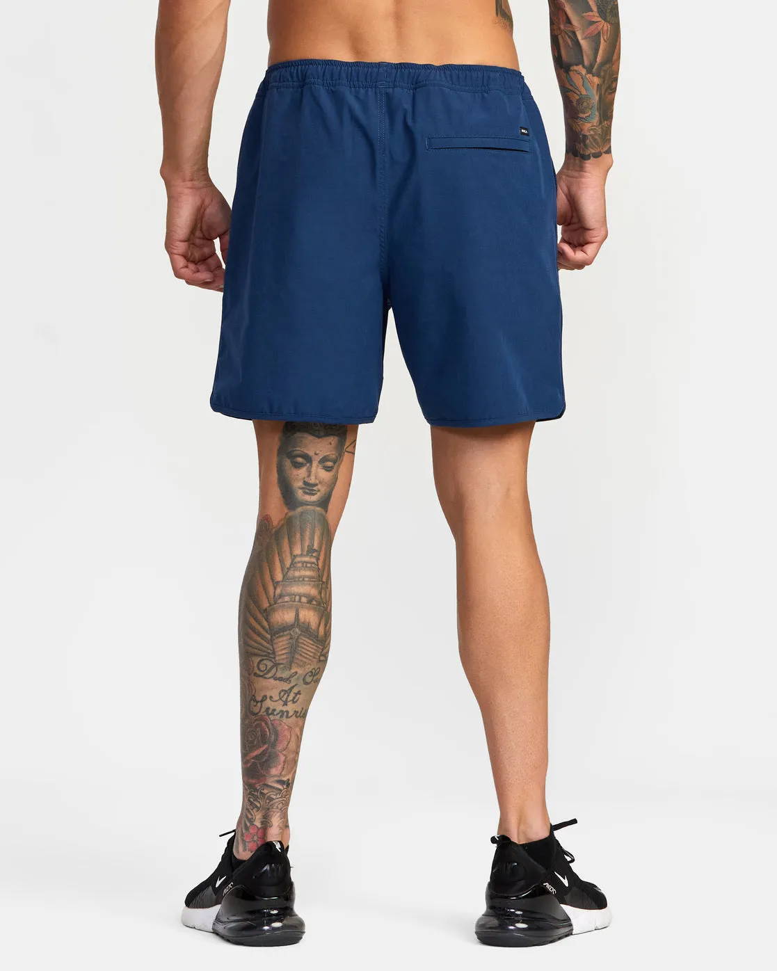 Yogger Hybrid 17" Athletic Shorts - Army Blue