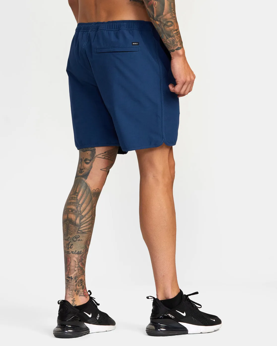 Yogger Hybrid 17" Athletic Shorts - Army Blue