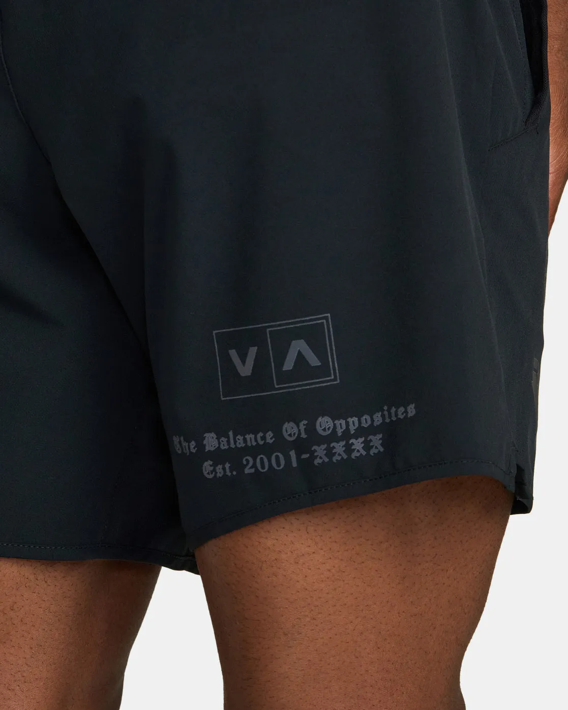 Yogger Stretch 17" Athletic Shorts - Black All Brand 2
