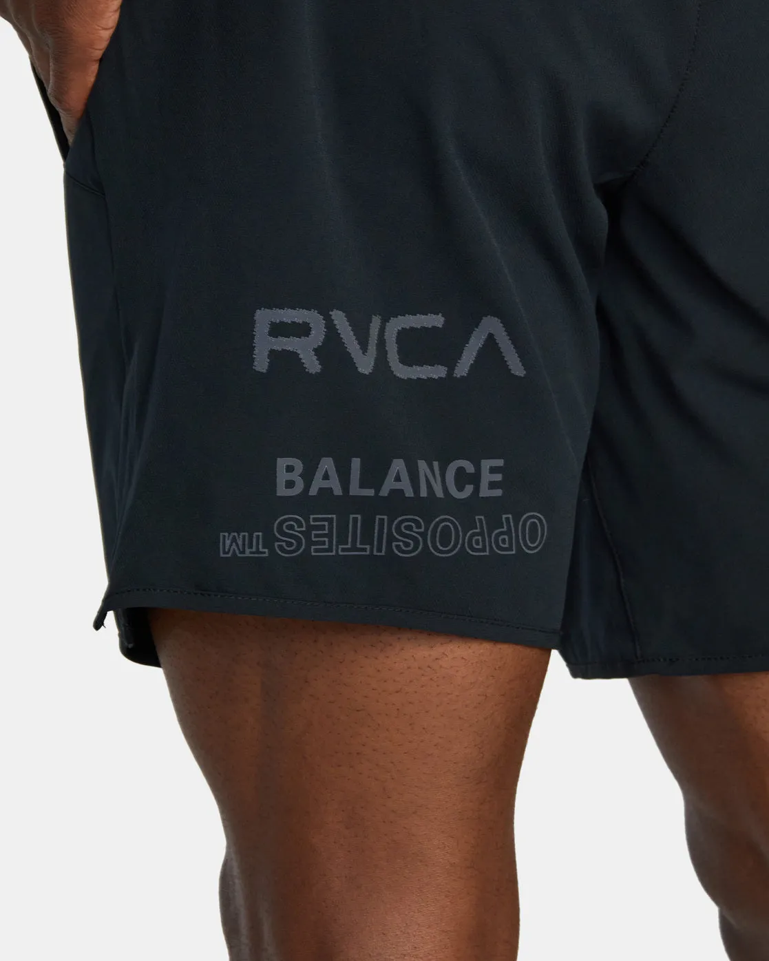 Yogger Stretch 17" Athletic Shorts - Black All Brand 2