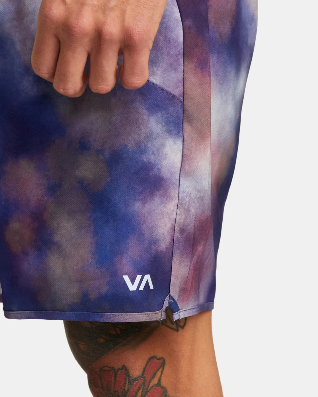 Yogger Stretch 17" Athletic Shorts - Blotch