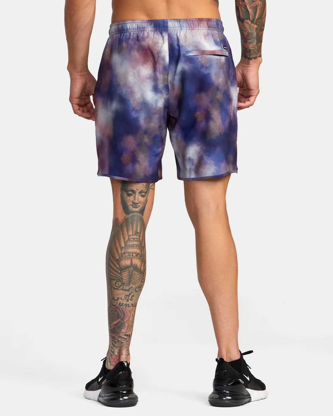 Yogger Stretch 17" Athletic Shorts - Blotch