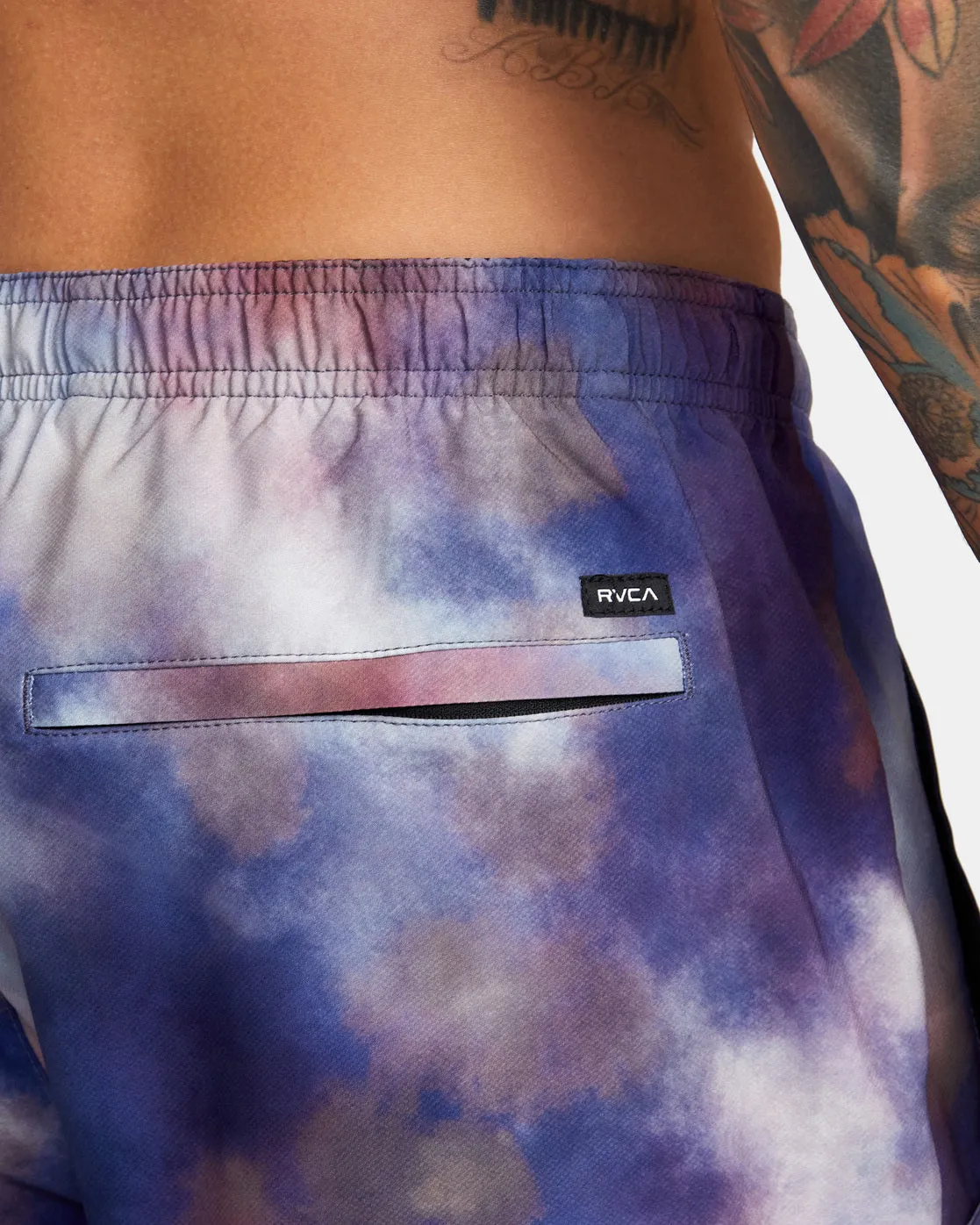 Yogger Stretch 17" Athletic Shorts - Blotch