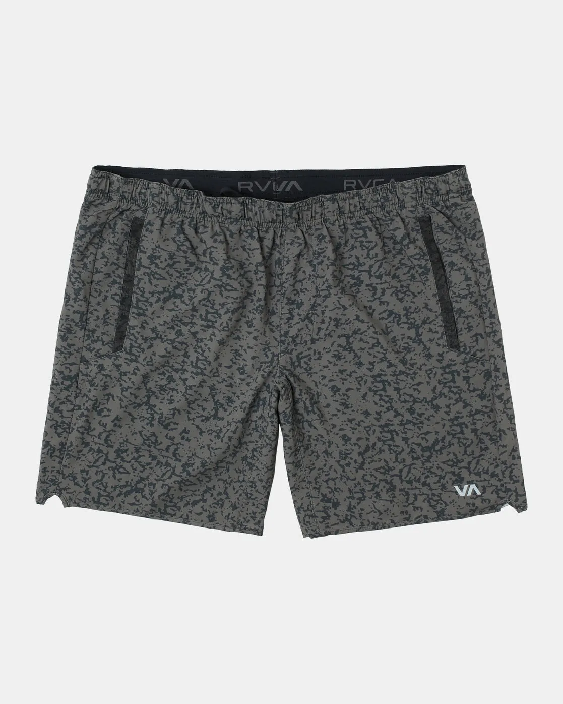 Yogger Stretch 17" Athletic Shorts - Mini Camo Mushroom