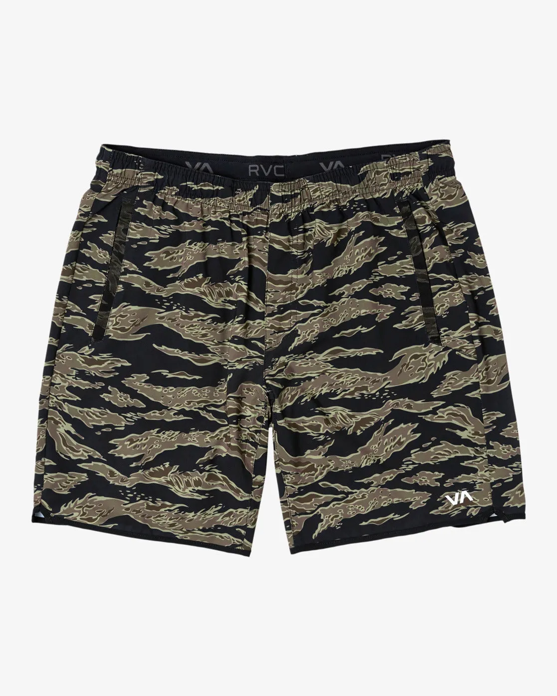 Yogger Stretch 17" Athletic Shorts - Tiger Camo
