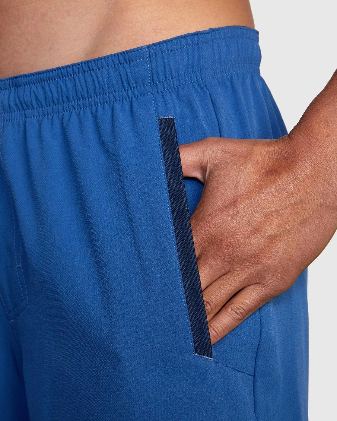 Yogger Stretch Athletic Shorts 17" - Surplus Blue