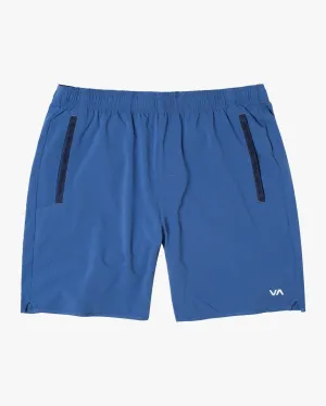 Yogger Stretch Athletic Shorts 17" - Surplus Blue