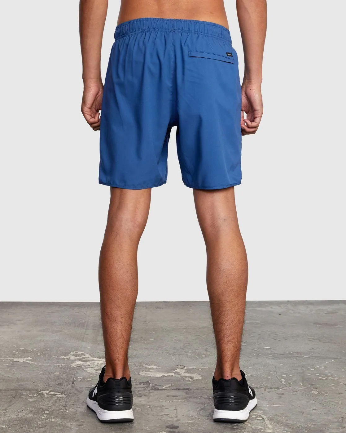 Yogger Stretch Athletic Shorts 17" - Surplus Blue