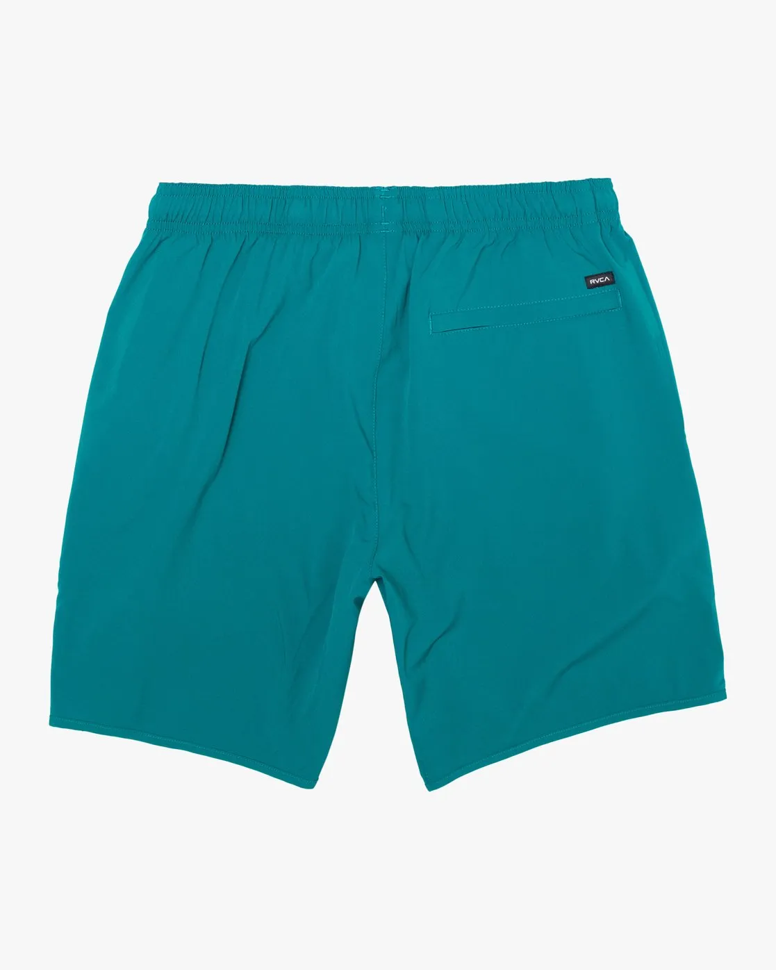 Yogger Stretch Elastic Waist Shorts 17" - Everglade